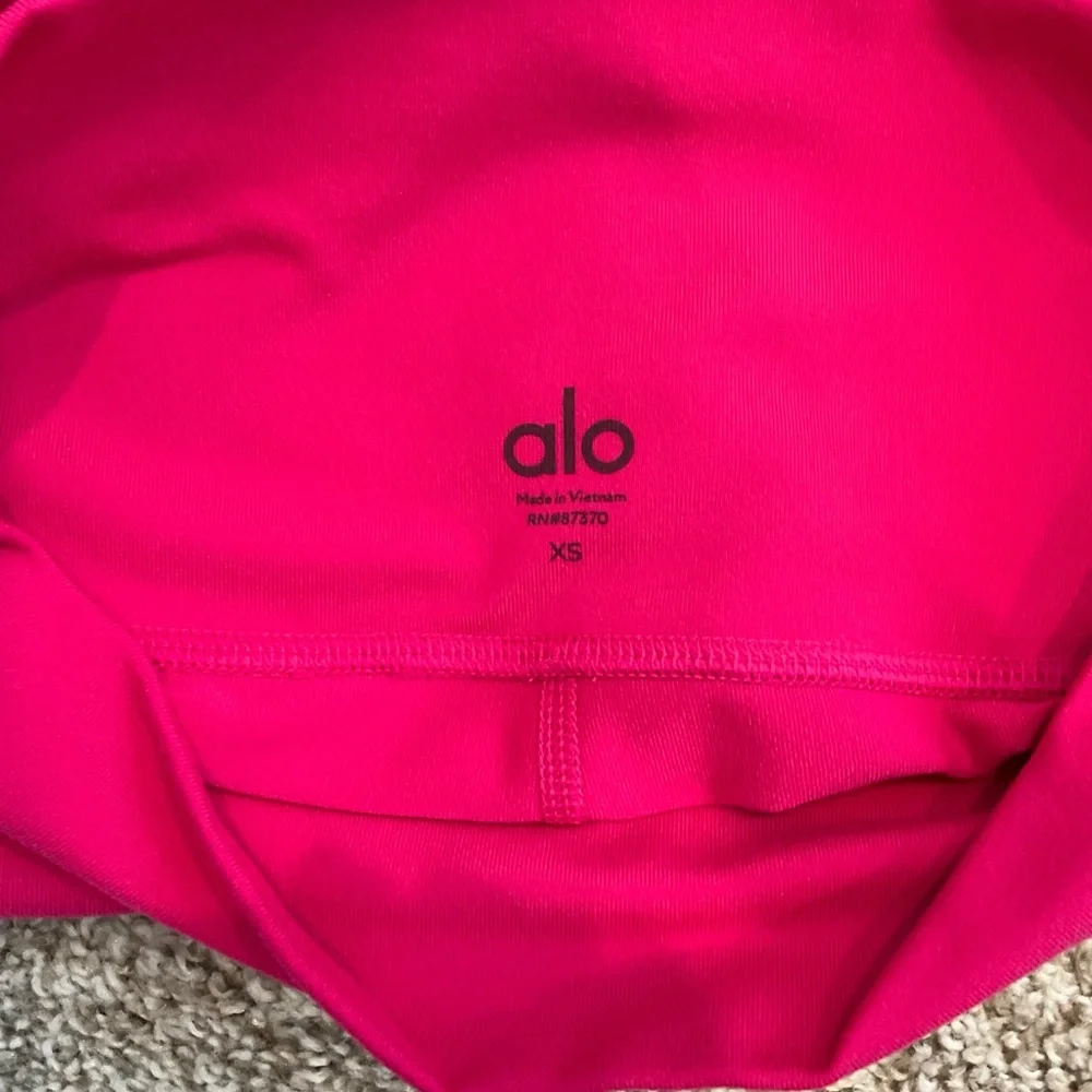 ALO Yoga Women's Vibrant Pink Bike Shorts